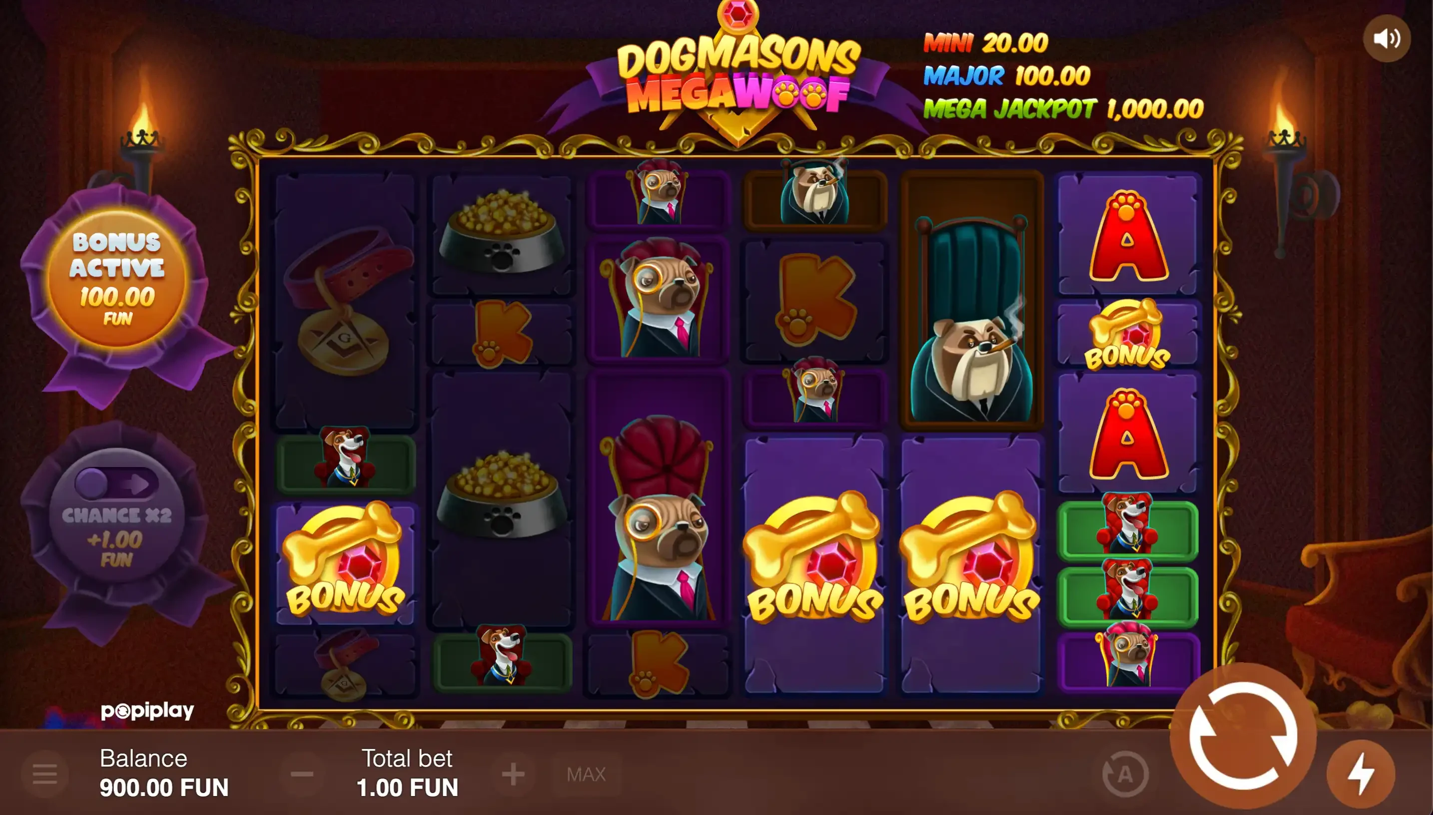 scatters free spins dogmasons megawoof