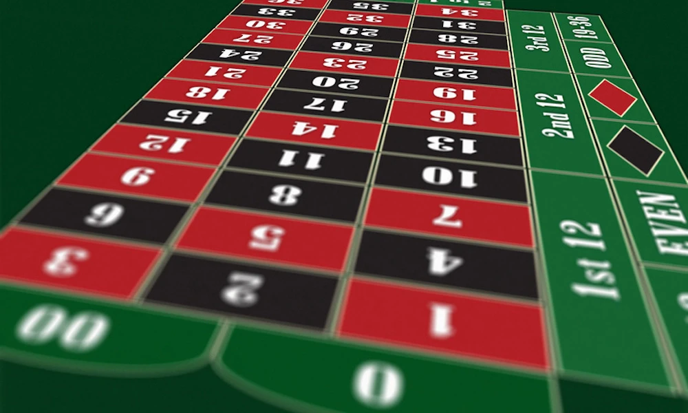 Roulette bets and winnings
