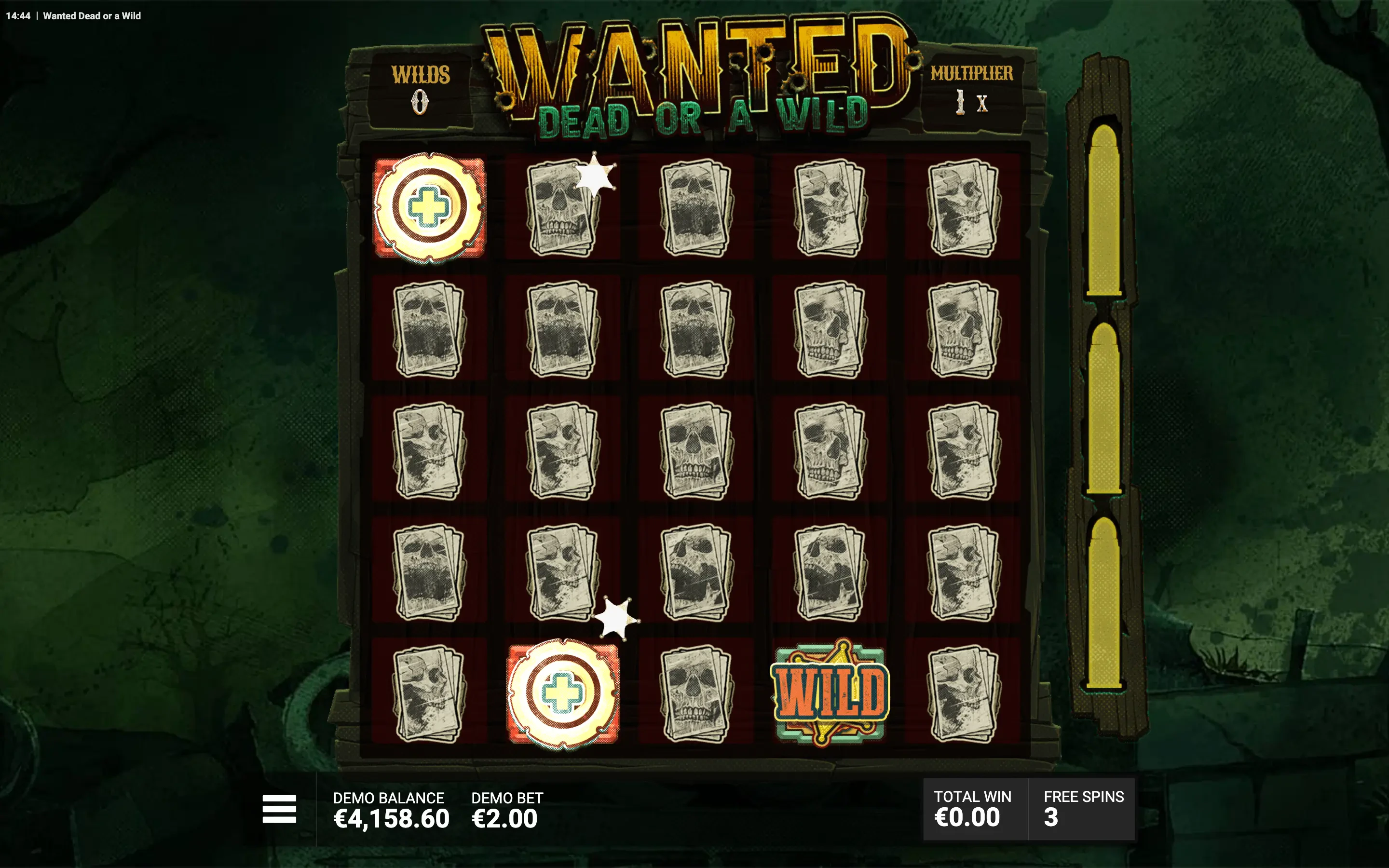 Wanted Dead or a Wild Dead Man's Hand