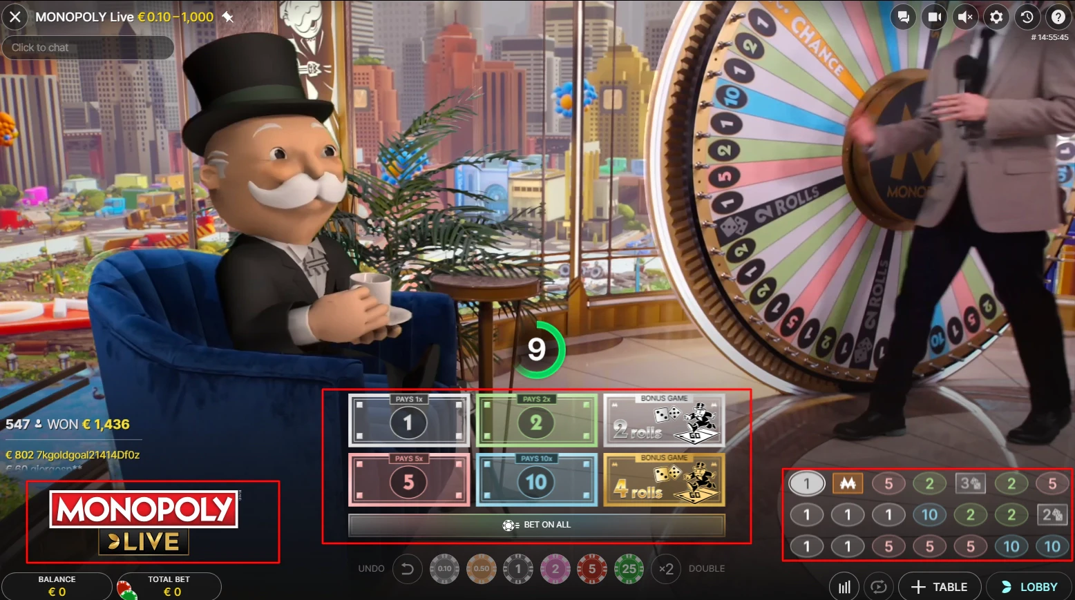 Le Monopoly Live peut se jouer parfaitement sur un ordinateur portable