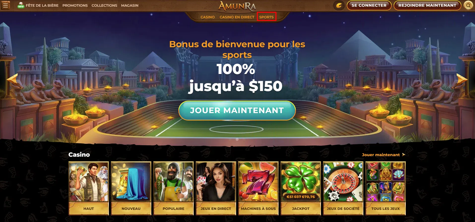 AmunrRa Casino