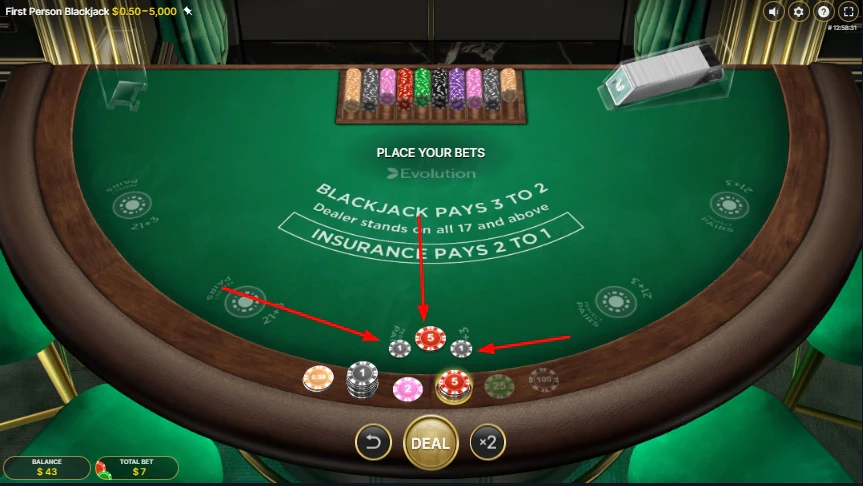 Il vous sera possible de jouer au blackjack sur tous nos casinos partenaires