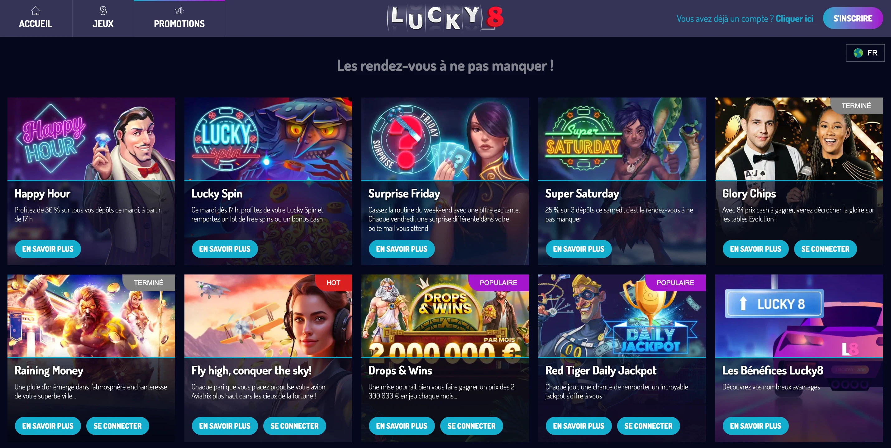promotions lucky8