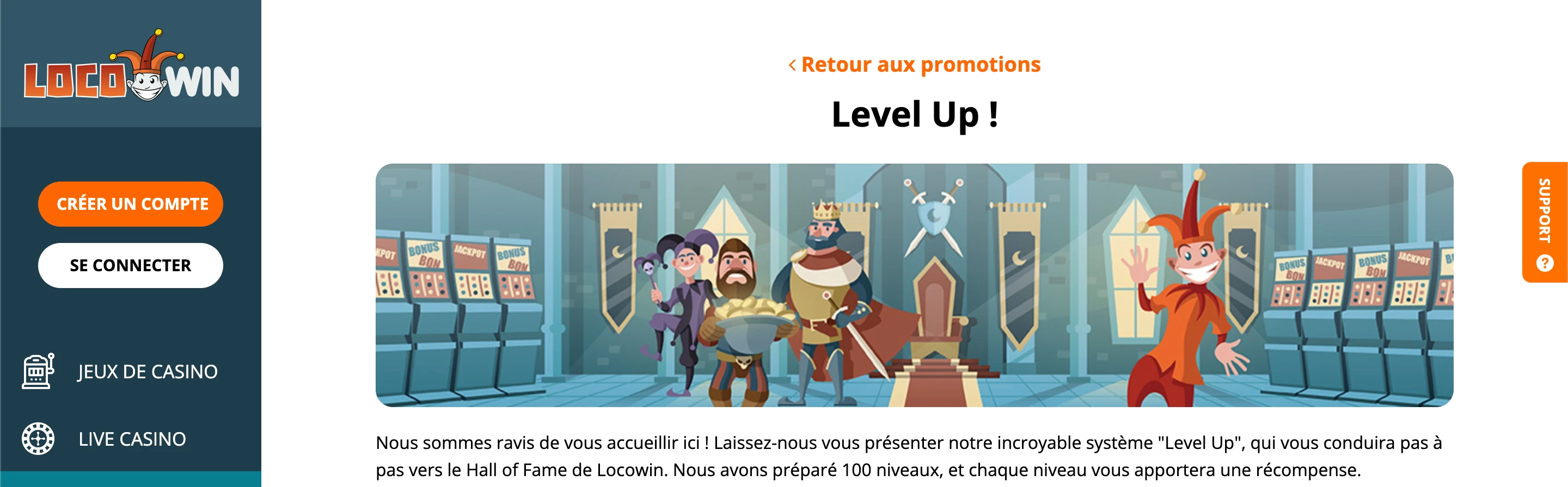 level up locowin