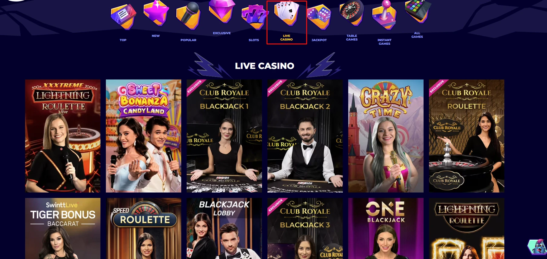 MrPacho Live Casino