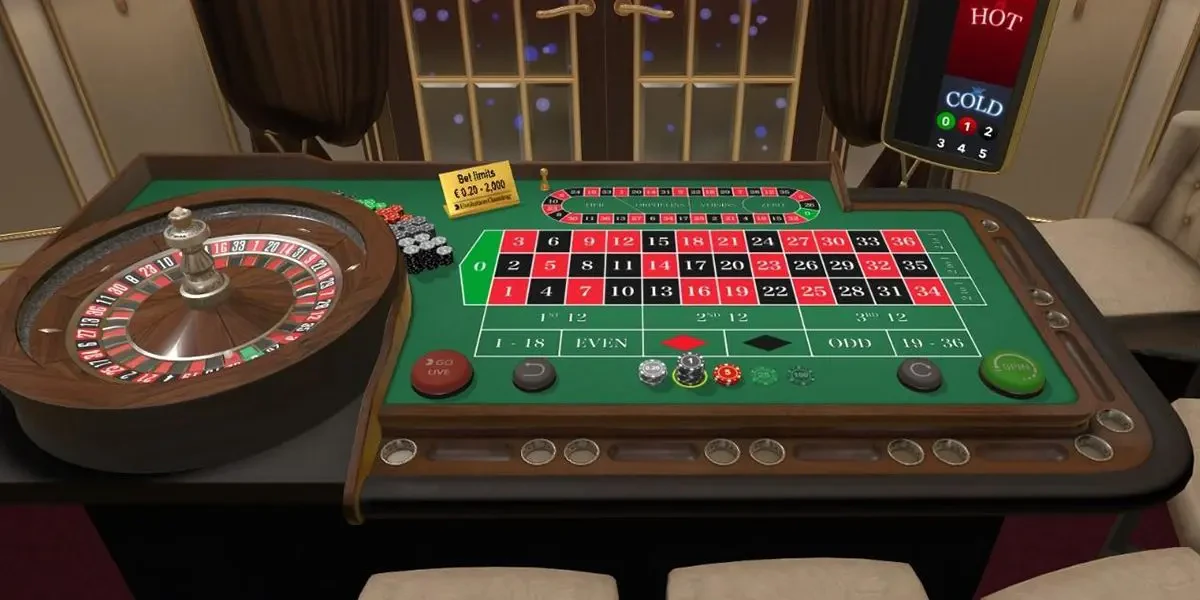 Roulette bets and winnings