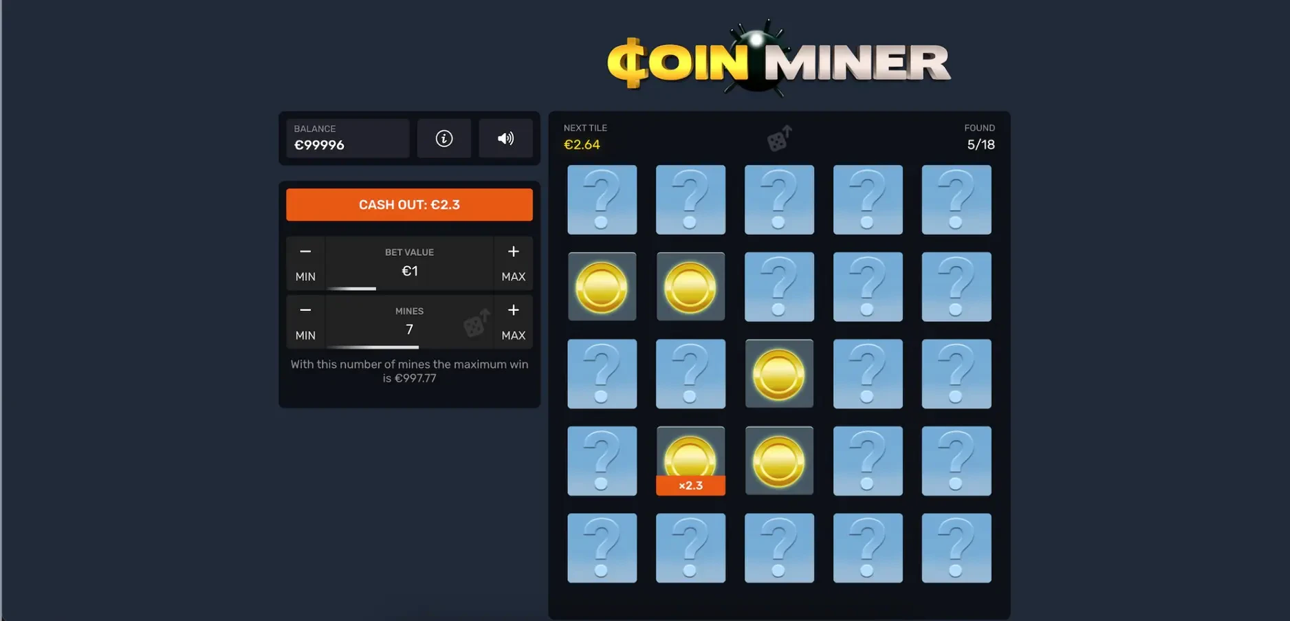 coin miner multiplicateur