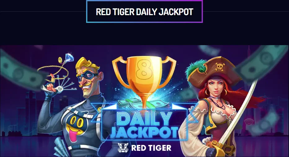 Red Tiger daily Jackpot