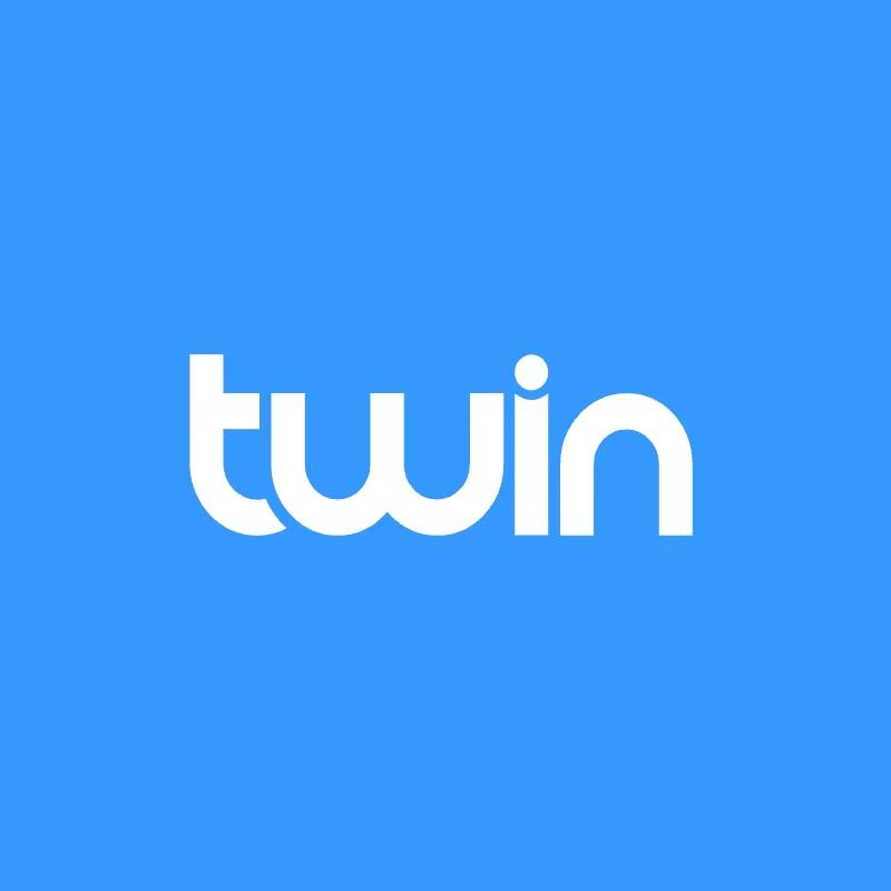 Square logo Twin