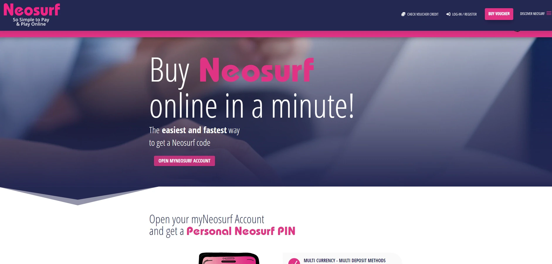 Buy Neosurf online