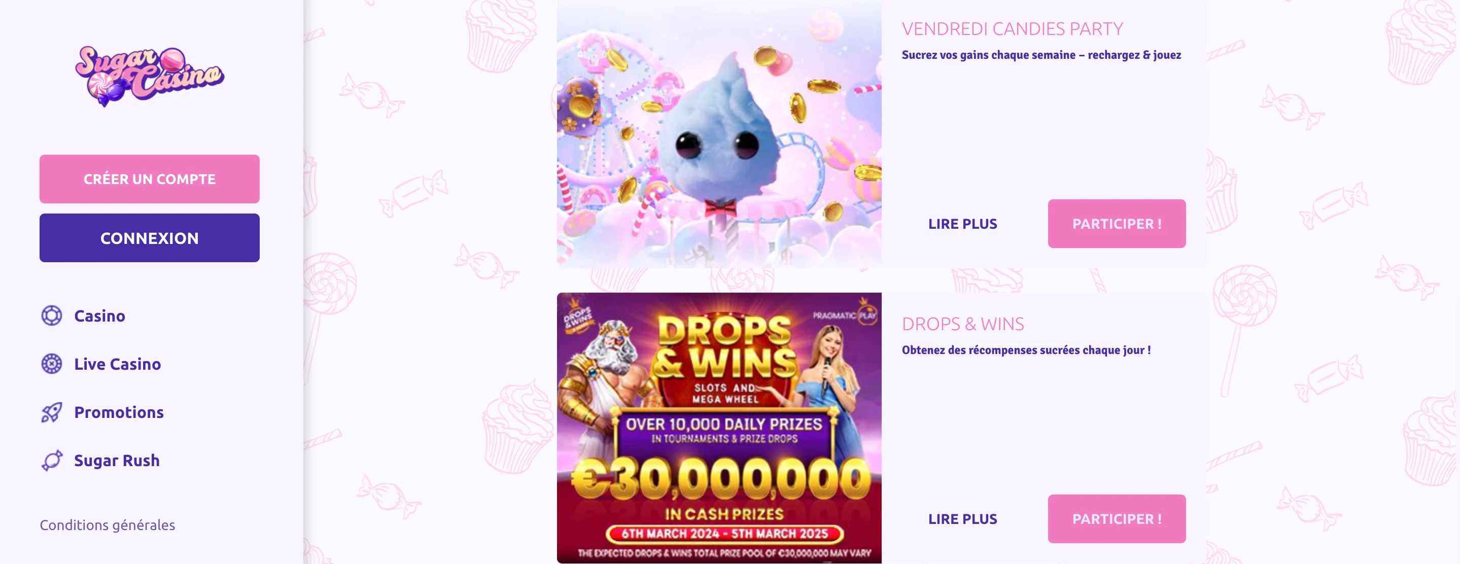 promotions sugar casino