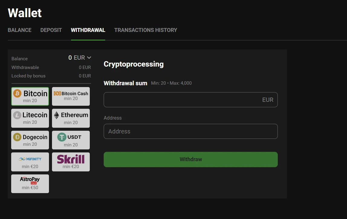 Cloverspin Withdrawal