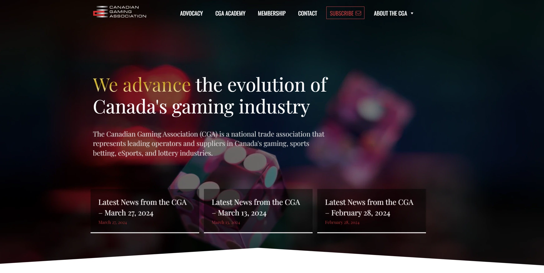 The Canadian Gaming Association