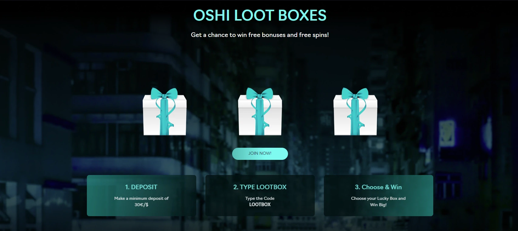 Oshi Loot Boxes