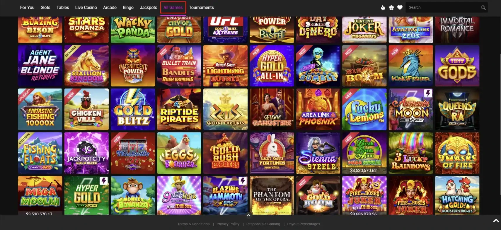 Jackpot City Casino mobile app