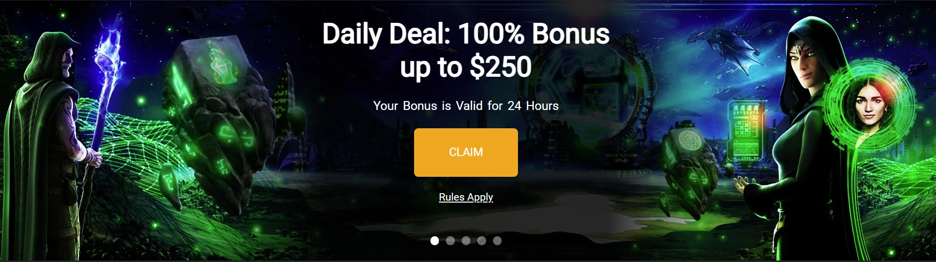 Jackpot City Casino Daily Deals