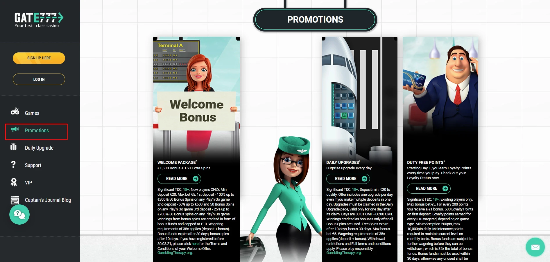 Gate777 Casino Bonuses and Promotions