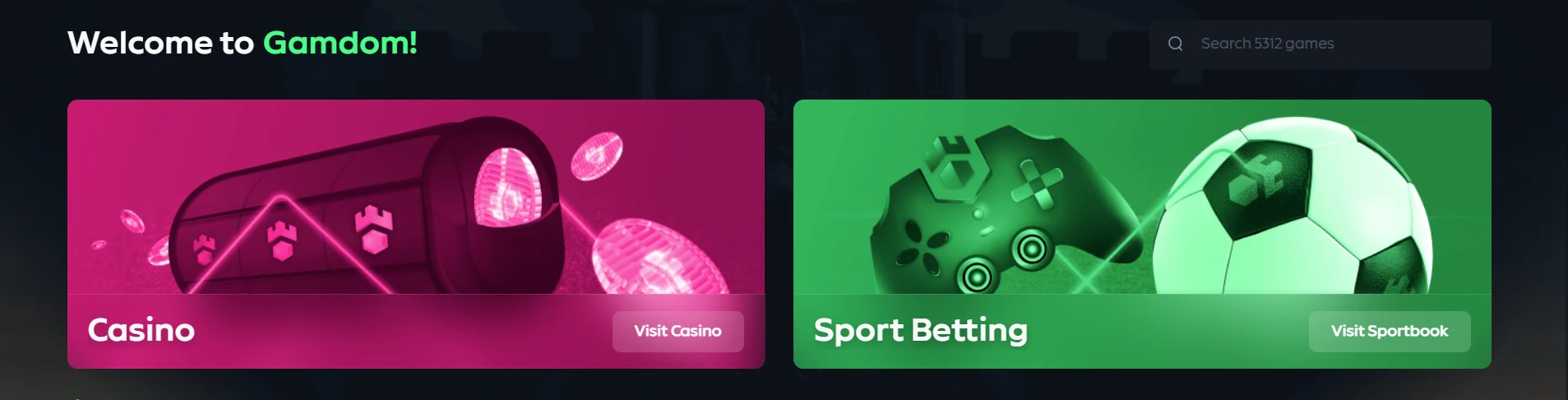 Gamdom Casino and Sports