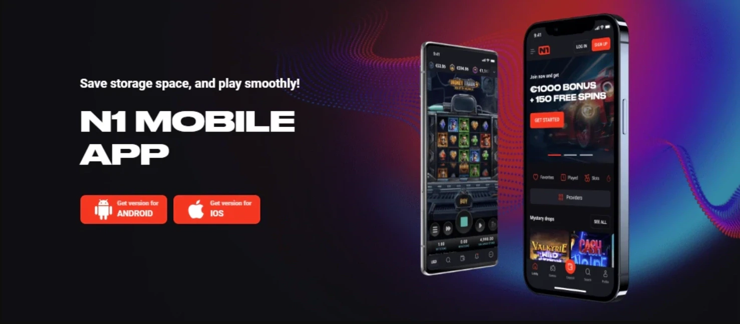 N1 Casino mobile app