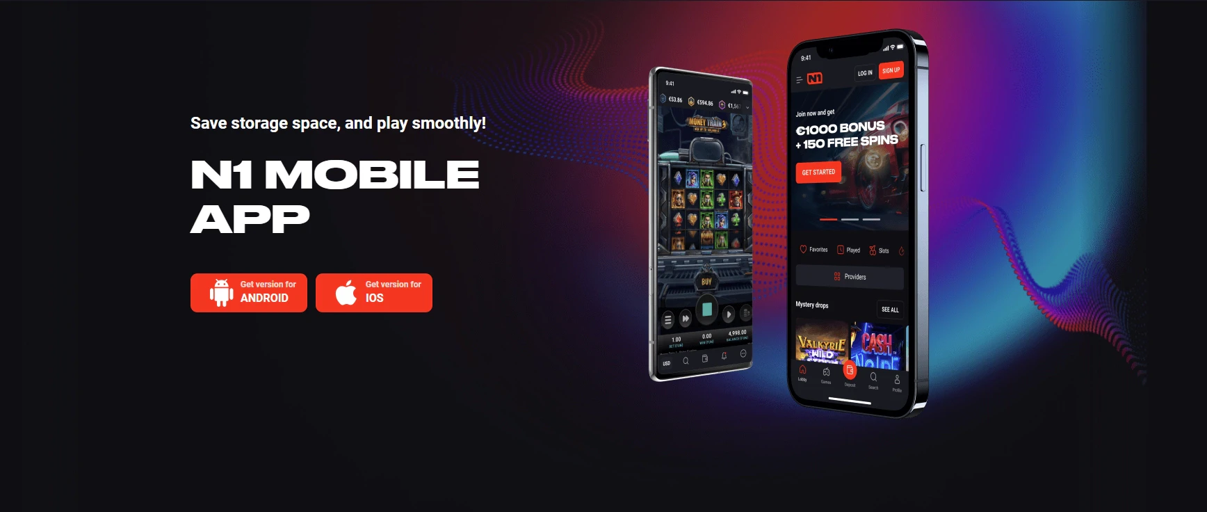 N1 Casino mobile app