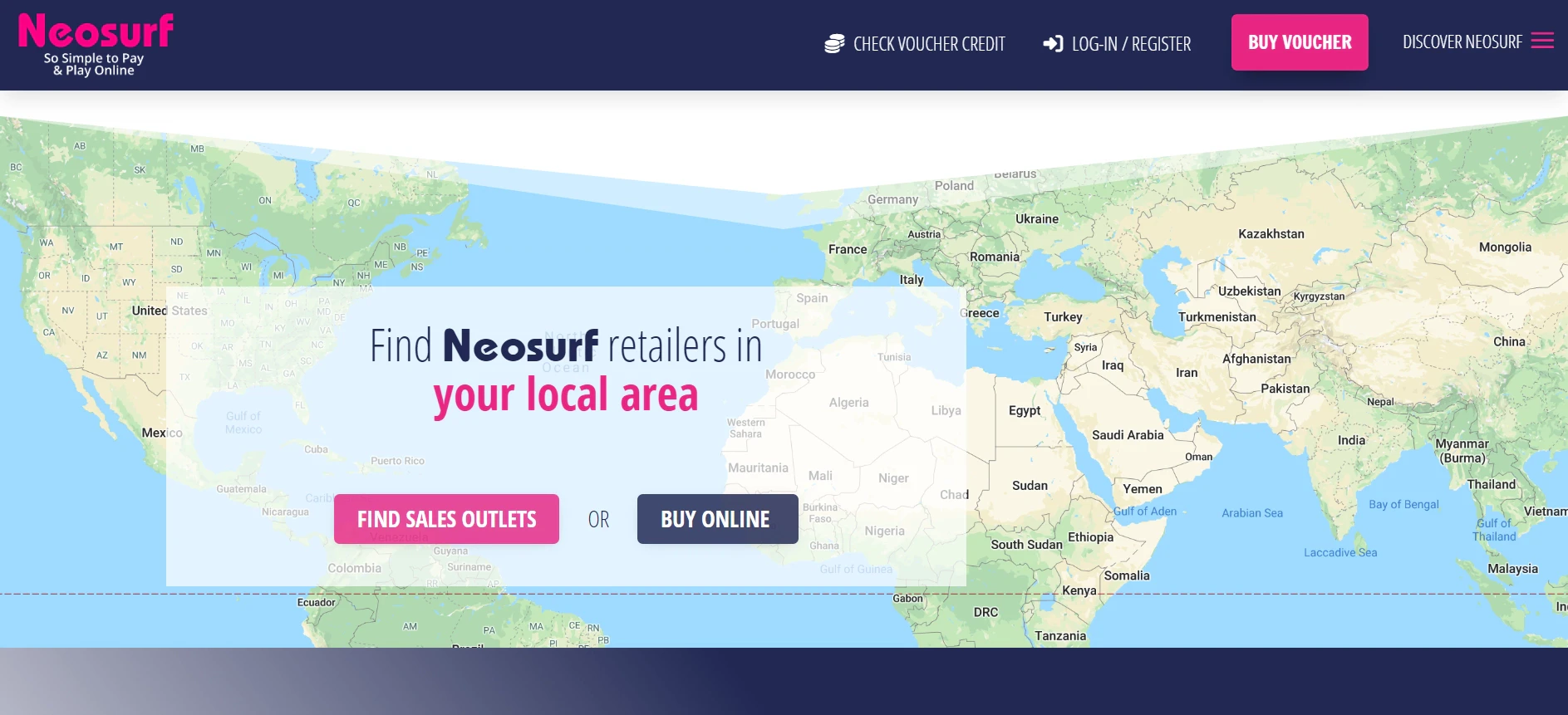 Neosurf retailers