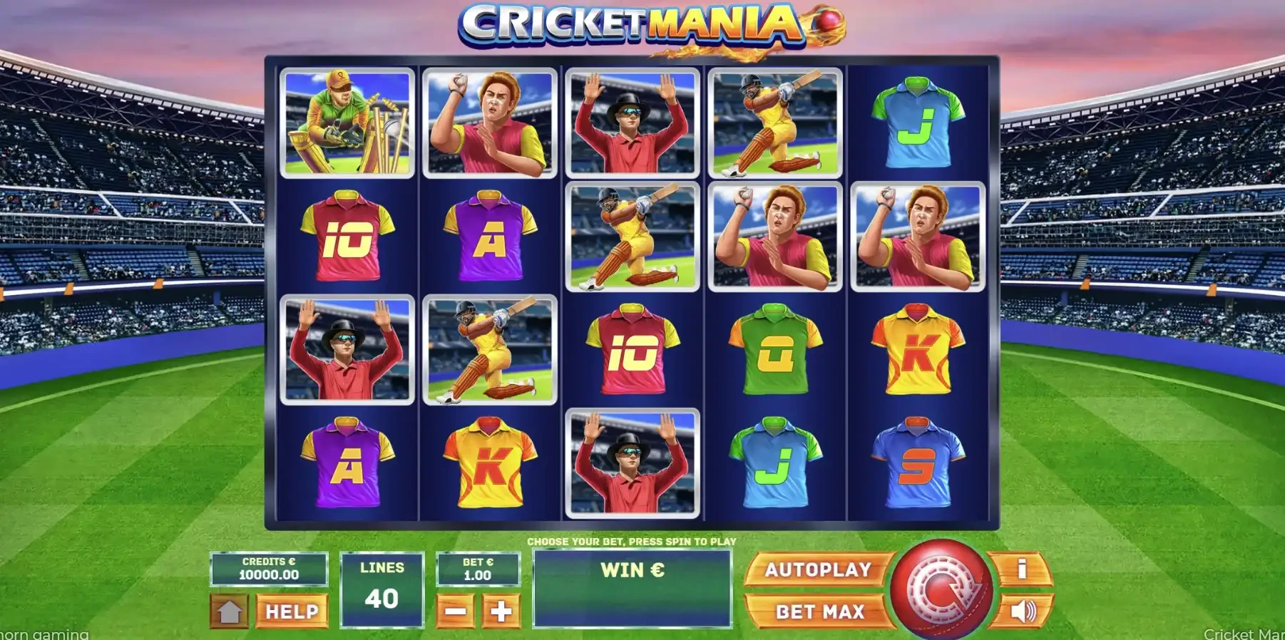 Tom Horn Gaming Cricket Mania