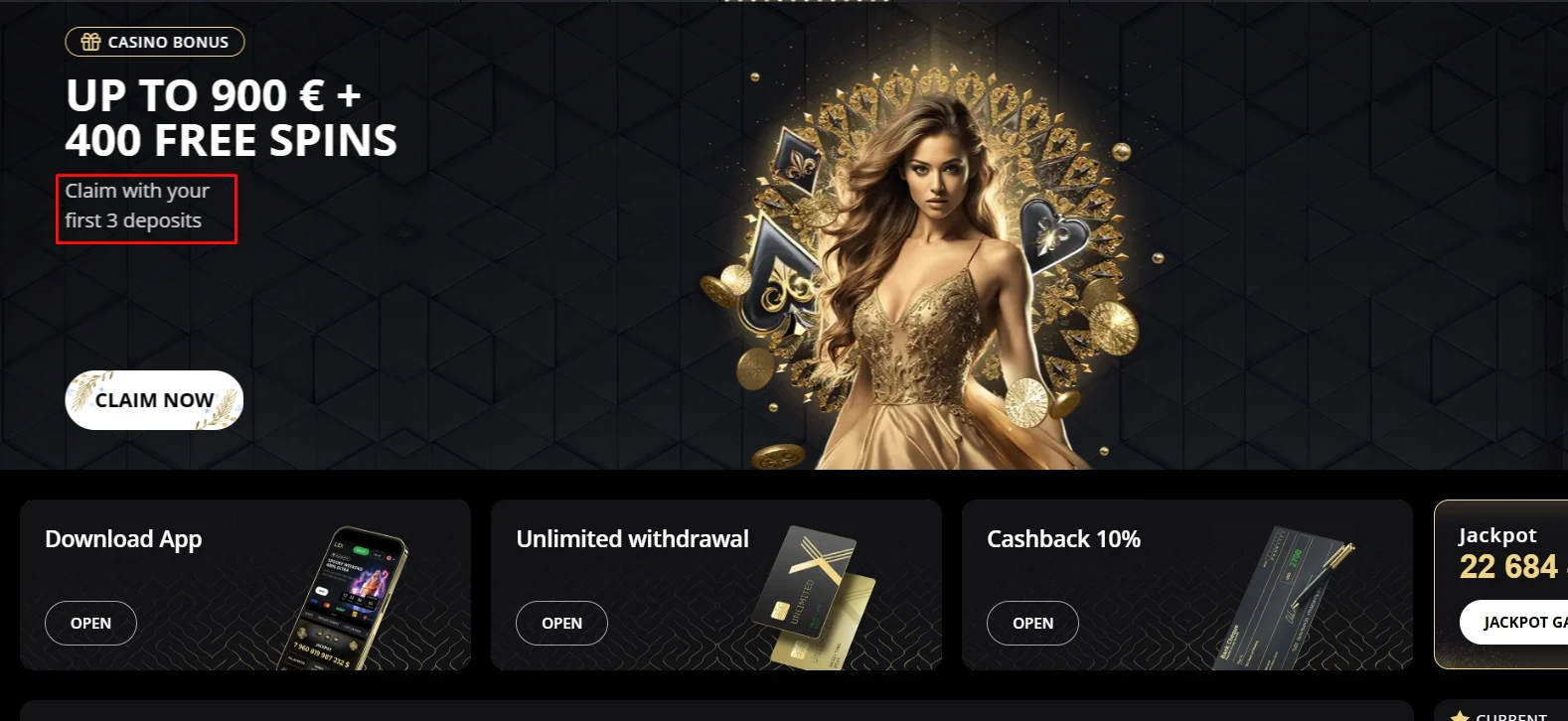 Lex Casino Welcome Bonus