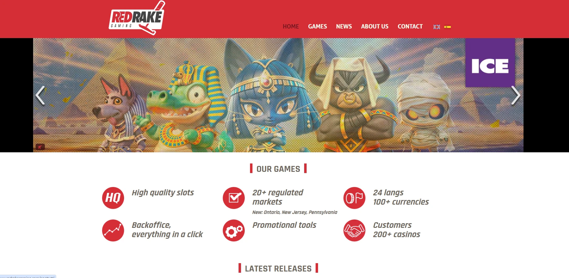 Red Rake Gaming Home Page