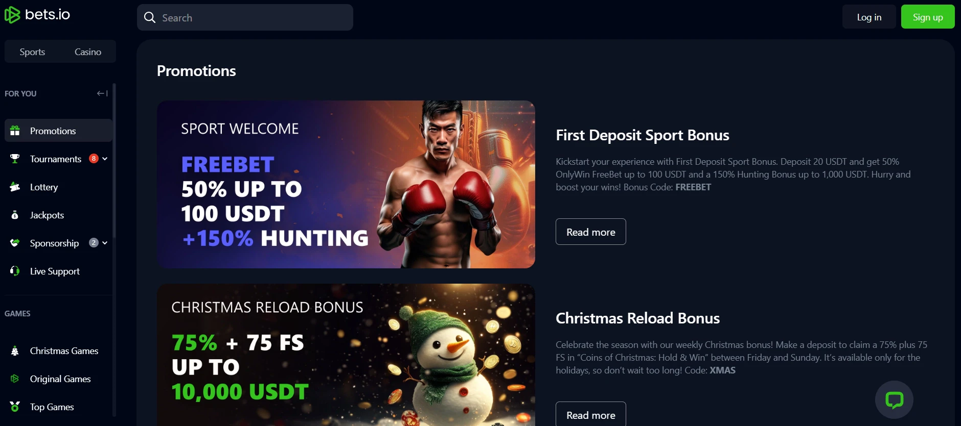 Bets.io Promotions