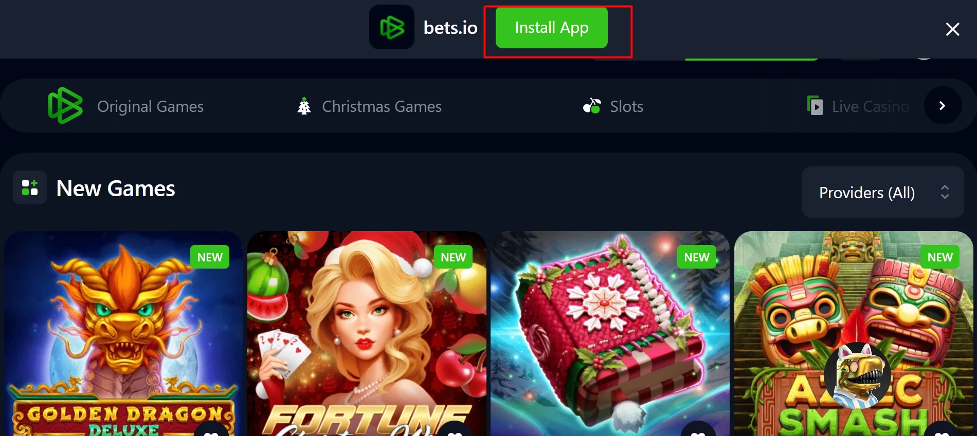 Bets.io Mobile App