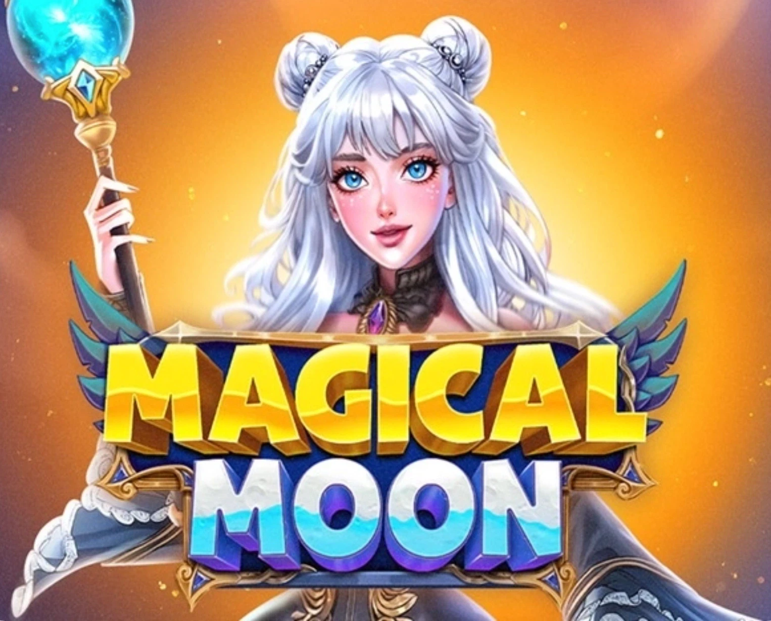 illustration magical moon