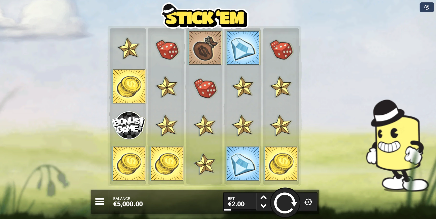 Stick 'Em by Hacksaw Gaming