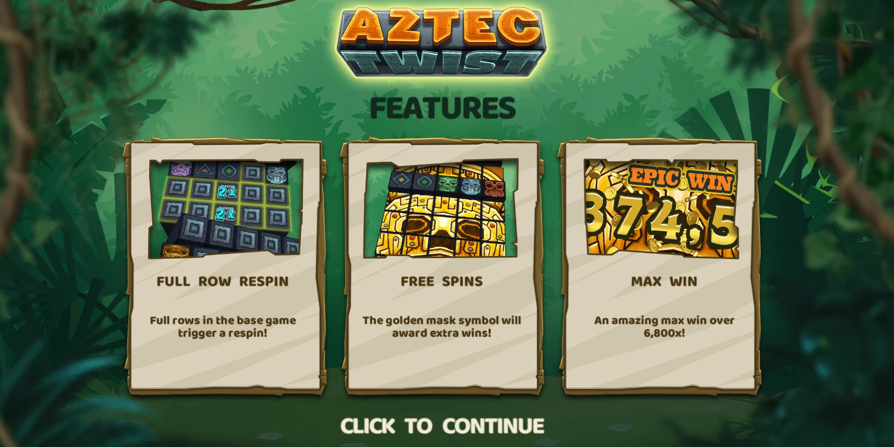 Aztec Twist by Hacksaw Gaming