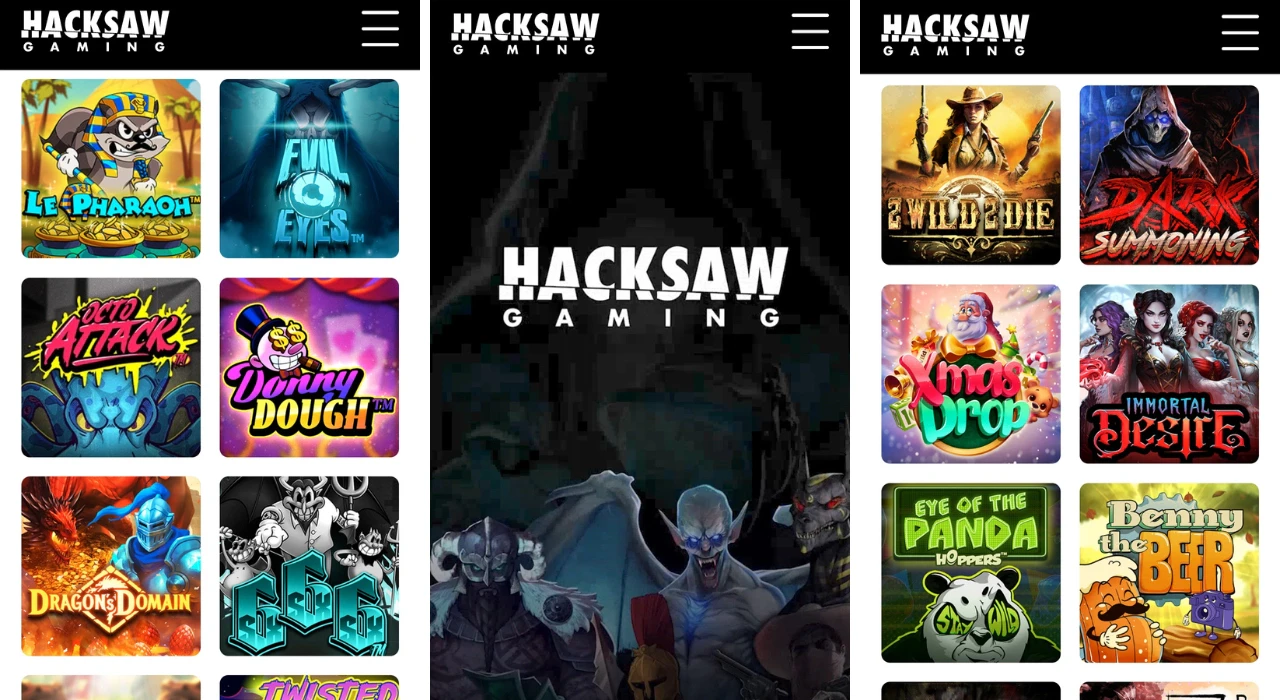 Hacksaw Gaming Mobile Version