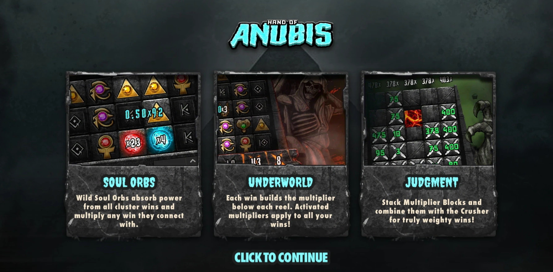 Hand of Anubis by Hacksaw Gaming