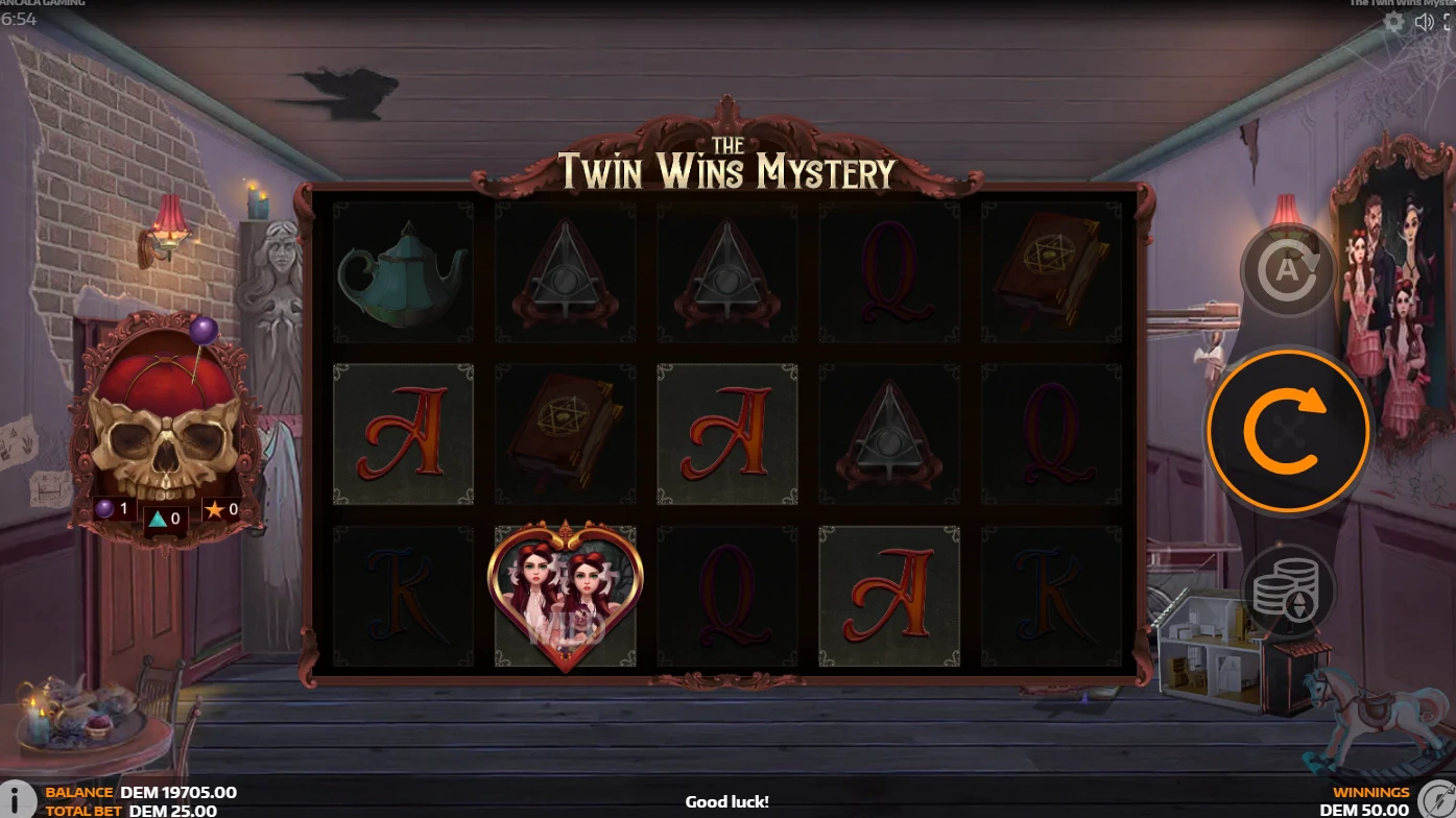 Twin Wins Mystery by Mancala Gaming