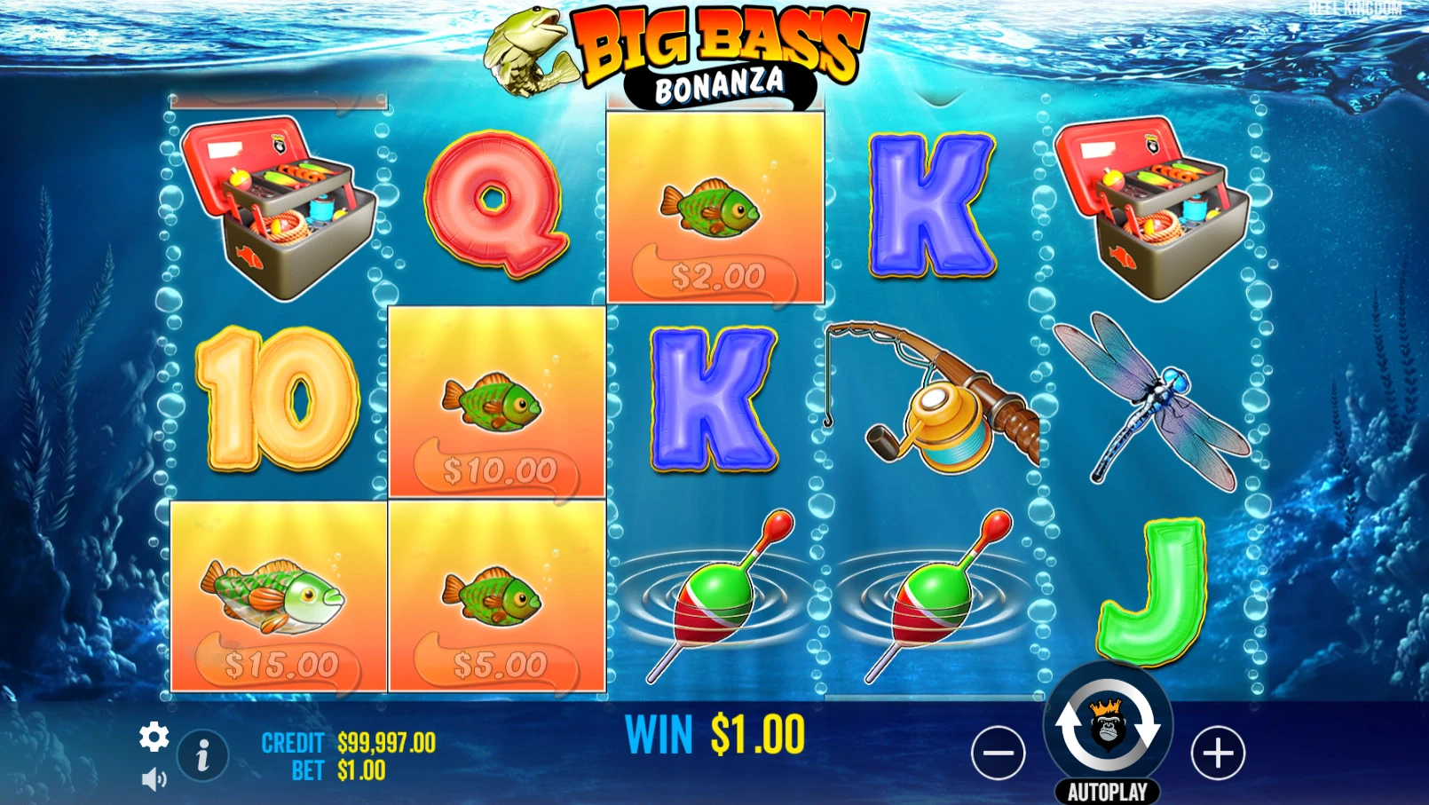 Big Bass Bonanza by Reel Kingdom