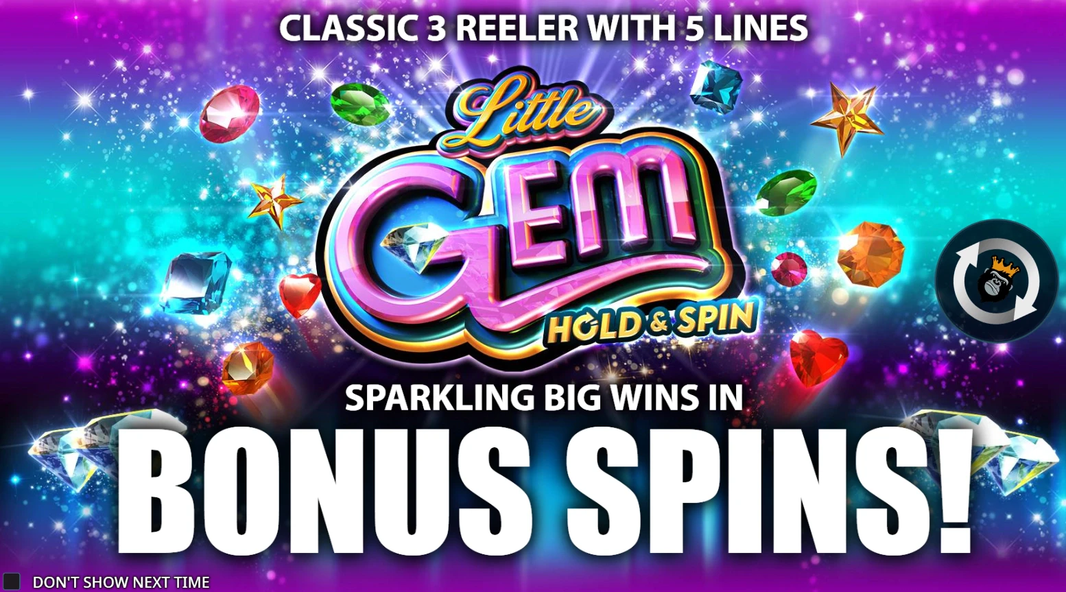 Little Gem Hold and Spin by Reel Kingdom