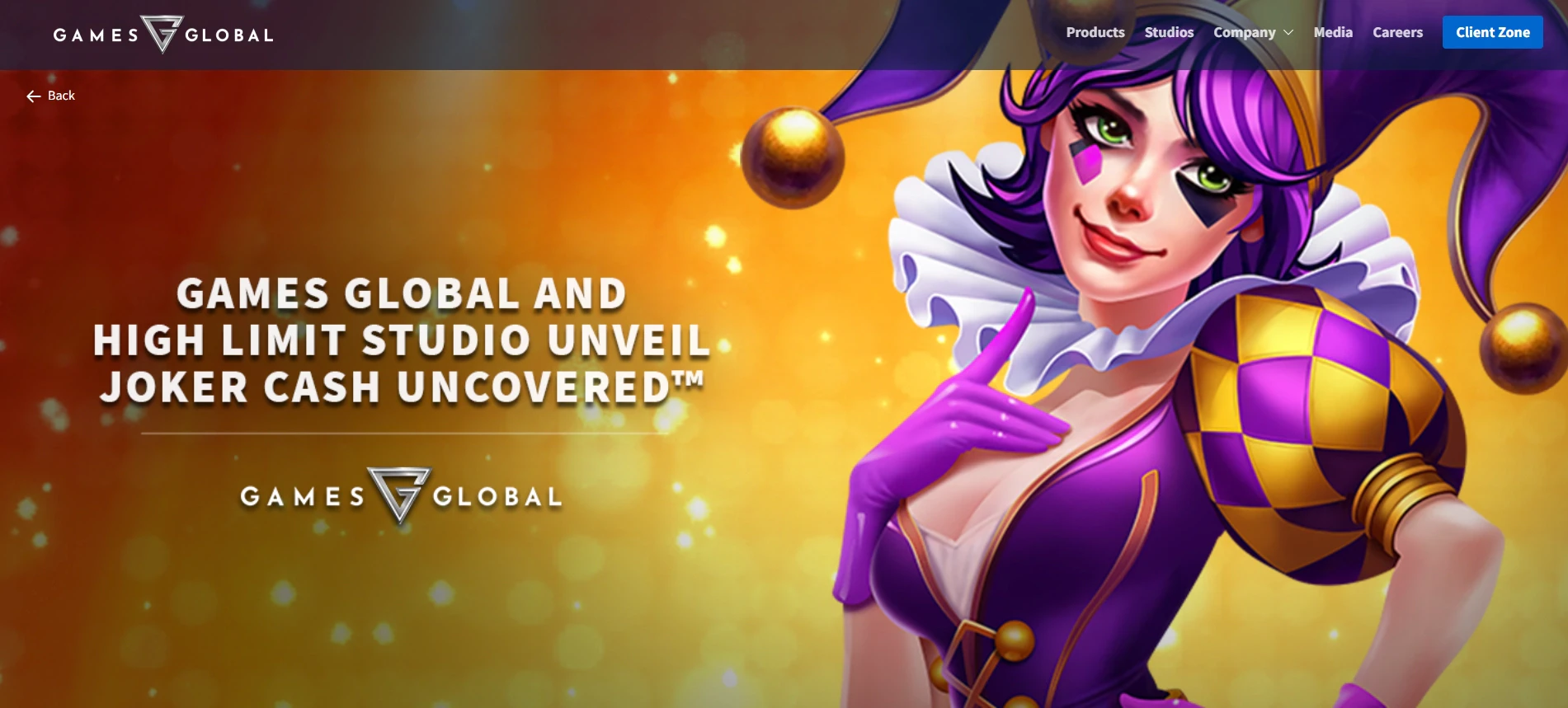 Games Global and High Limit Studio