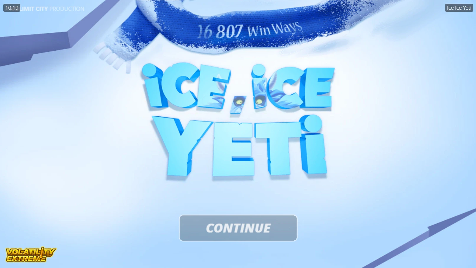 Ice Ice Yeti by Nolimit City