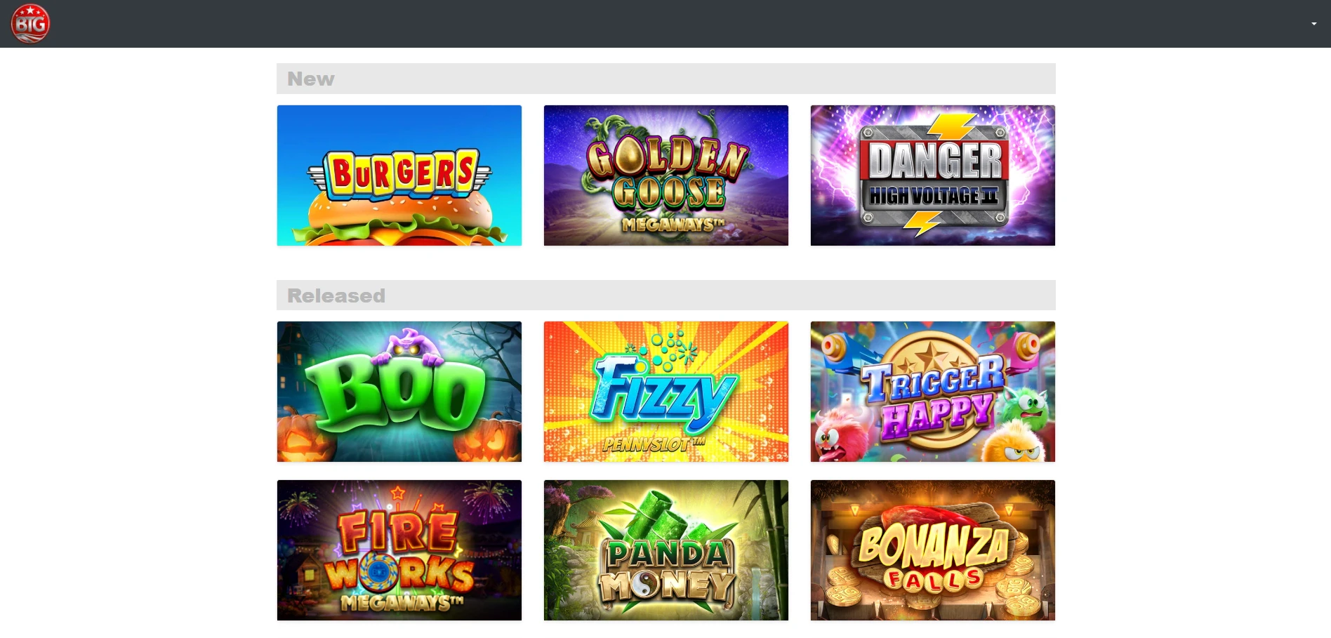 Big Time Gaming Slots