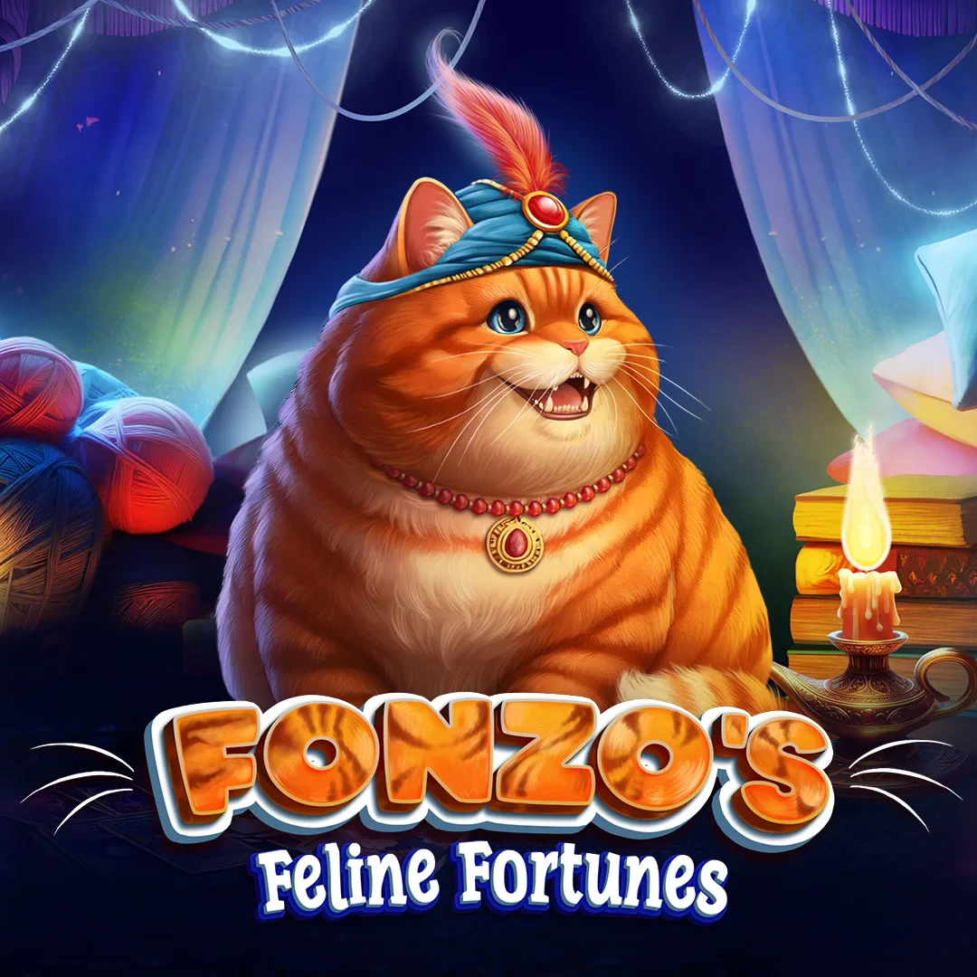 logo fonzos feline fortunes