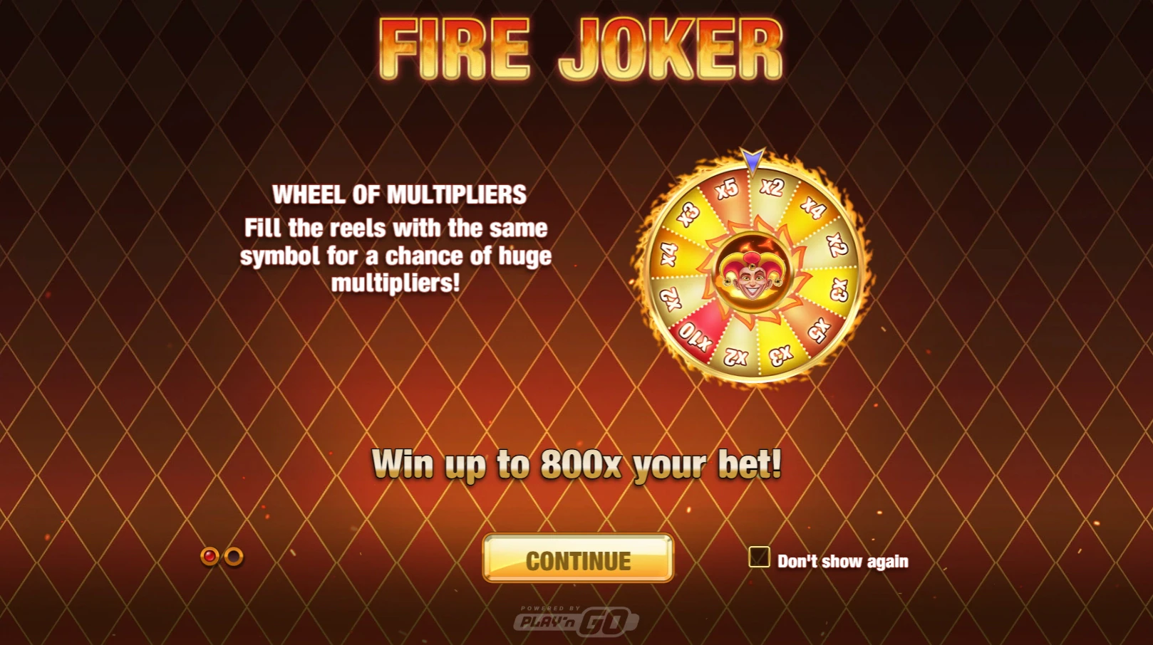 Fire Joker by Play'n GO