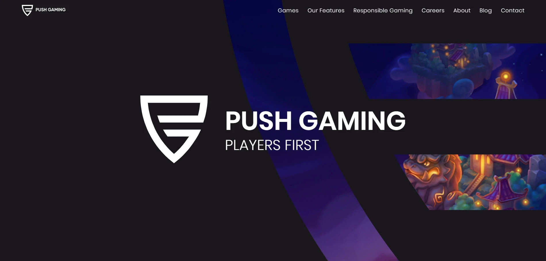 Push Gaming Homepage