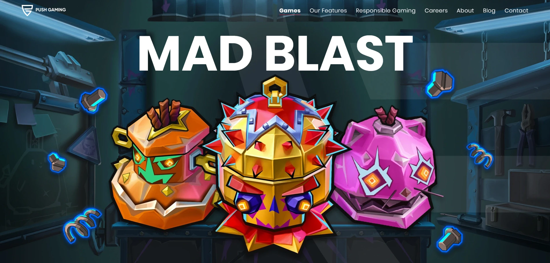 Mad Blast Animation by Push Gaming