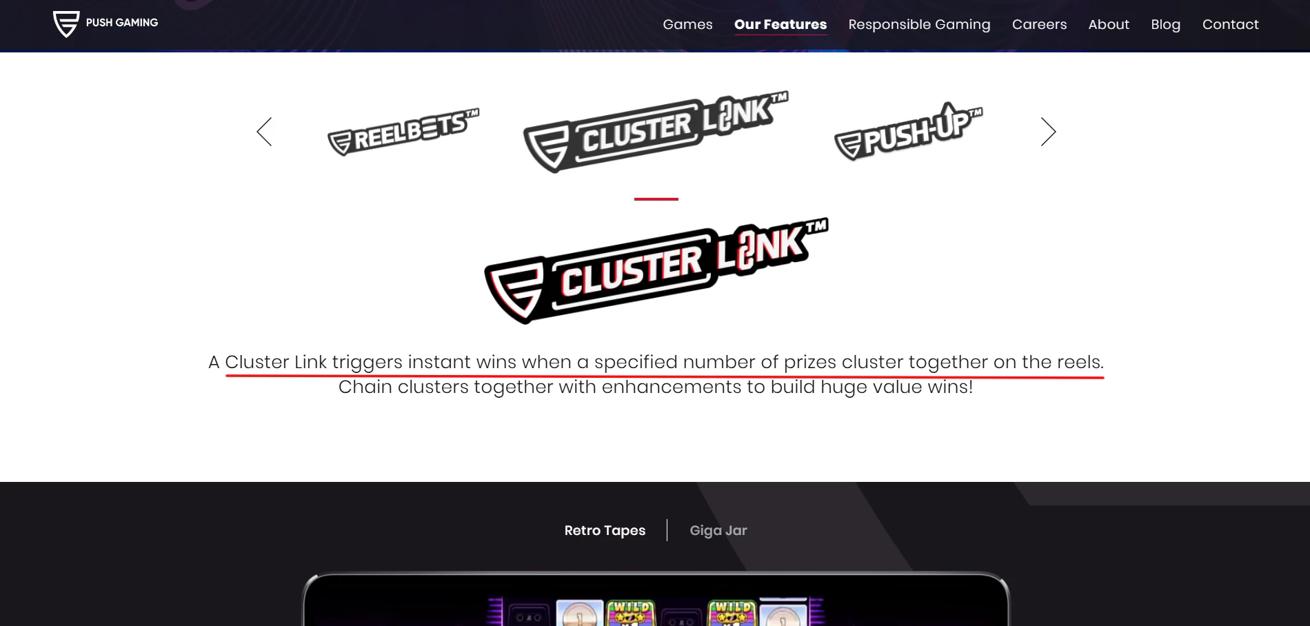 Cluster Link by Push Gaming