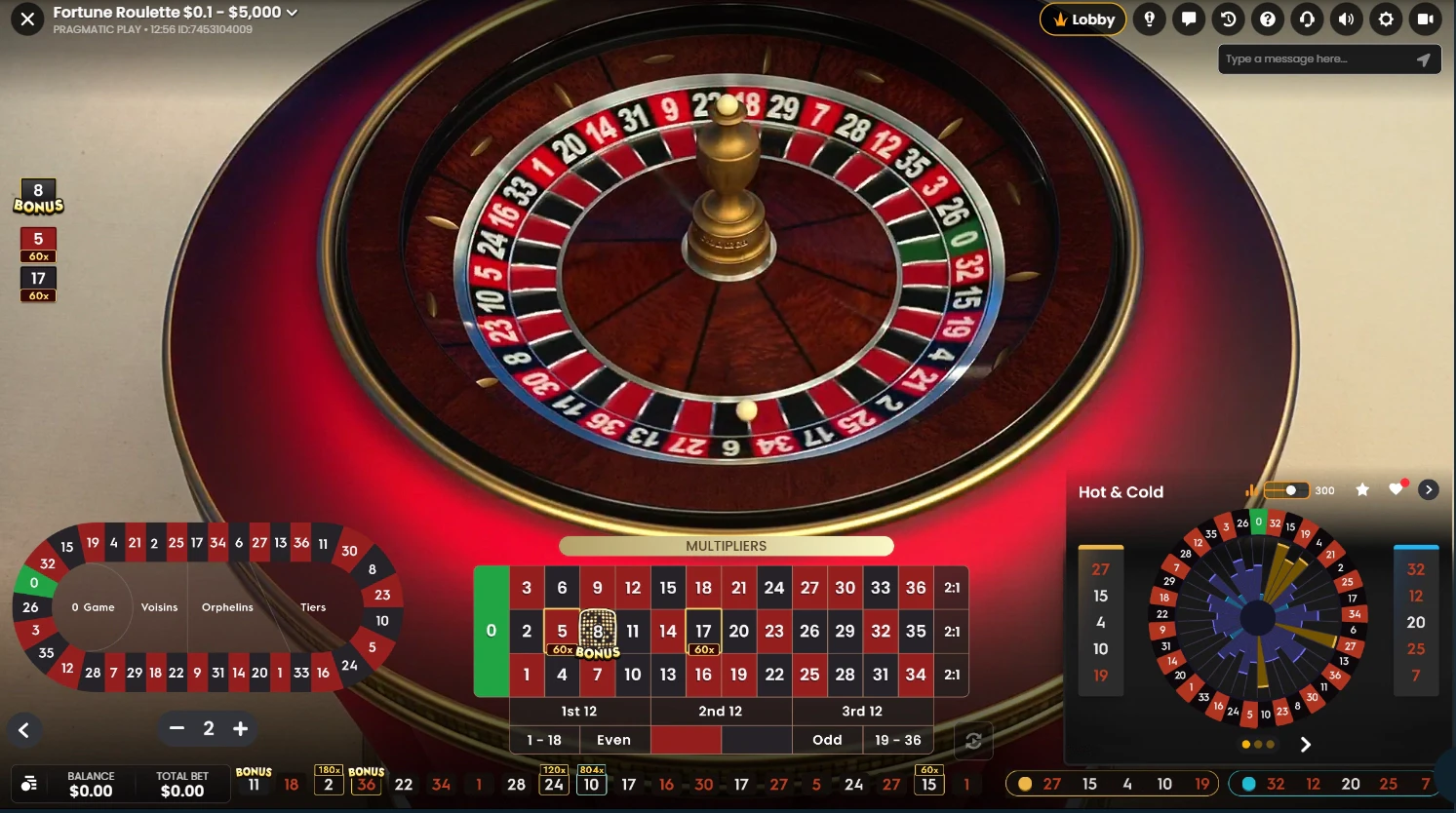 Fortune Roulette Wheel