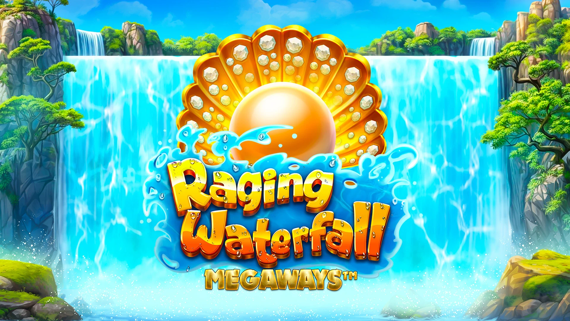 raging waterfall megaways