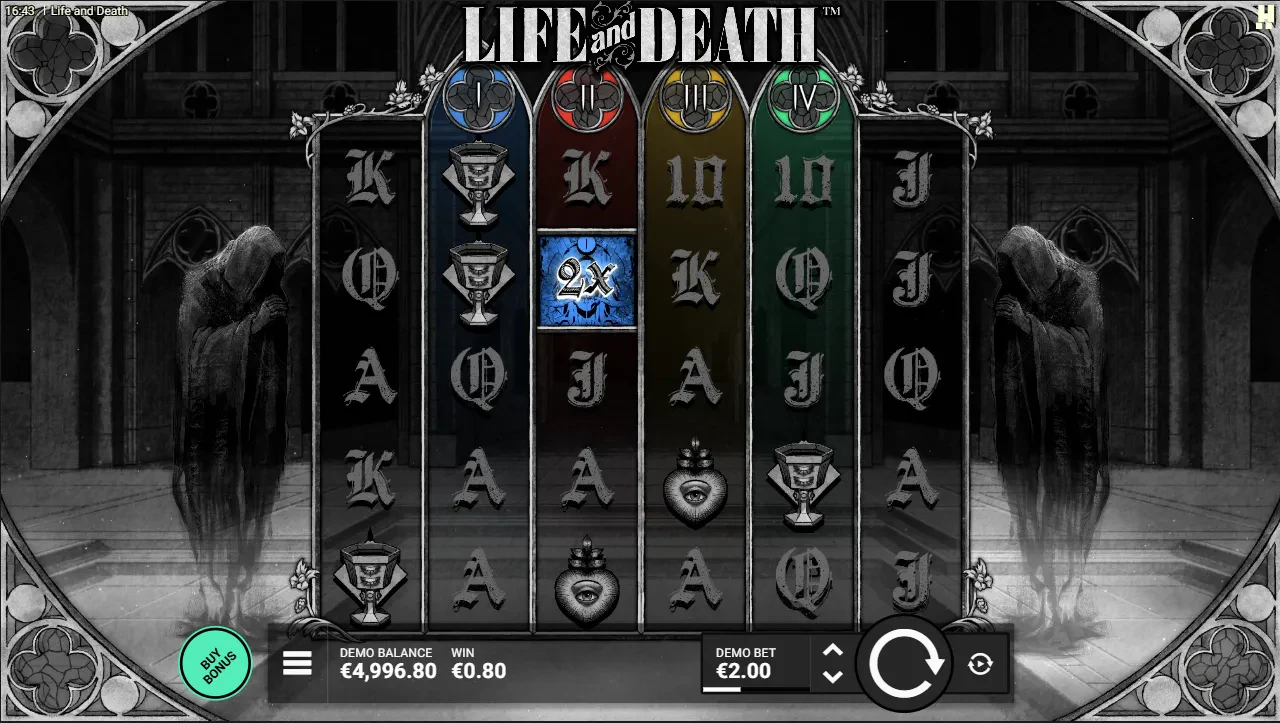 life and death machine à sous